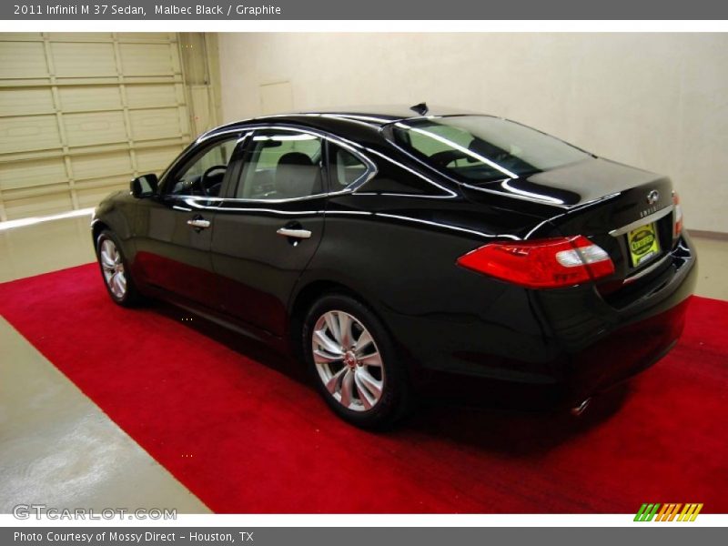 Malbec Black / Graphite 2011 Infiniti M 37 Sedan