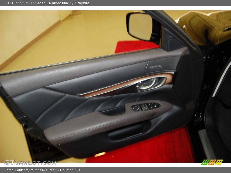 Malbec Black / Graphite 2011 Infiniti M 37 Sedan