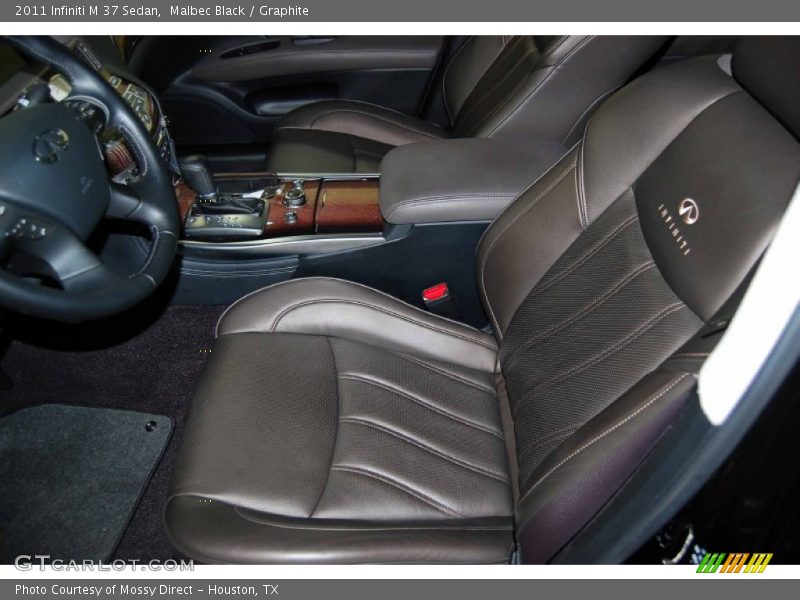 Malbec Black / Graphite 2011 Infiniti M 37 Sedan