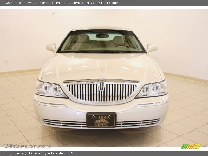 Cashmere Tri-Coat / Light Camel 2007 Lincoln Town Car Signature Limited