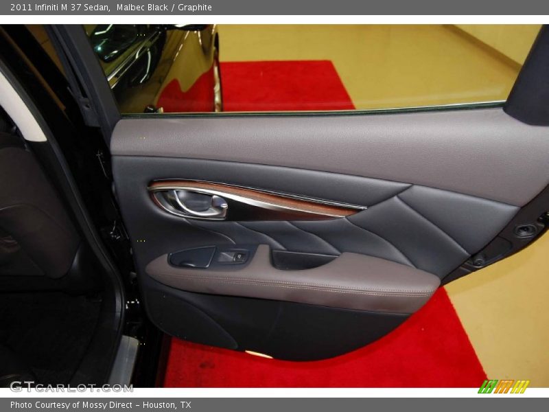 Malbec Black / Graphite 2011 Infiniti M 37 Sedan