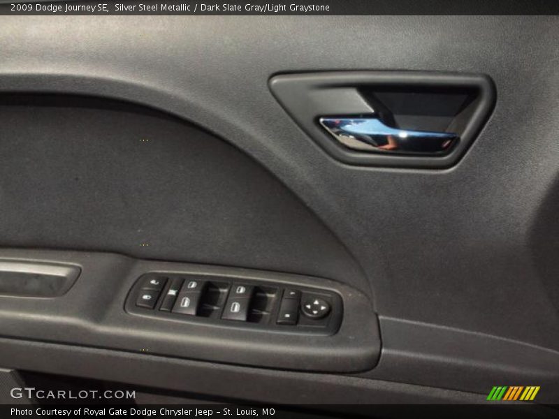 Silver Steel Metallic / Dark Slate Gray/Light Graystone 2009 Dodge Journey SE
