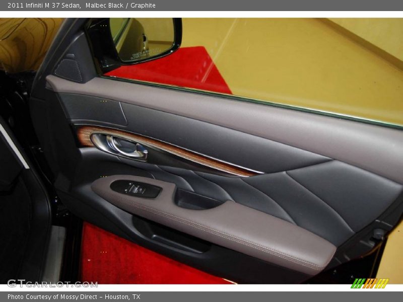 Malbec Black / Graphite 2011 Infiniti M 37 Sedan