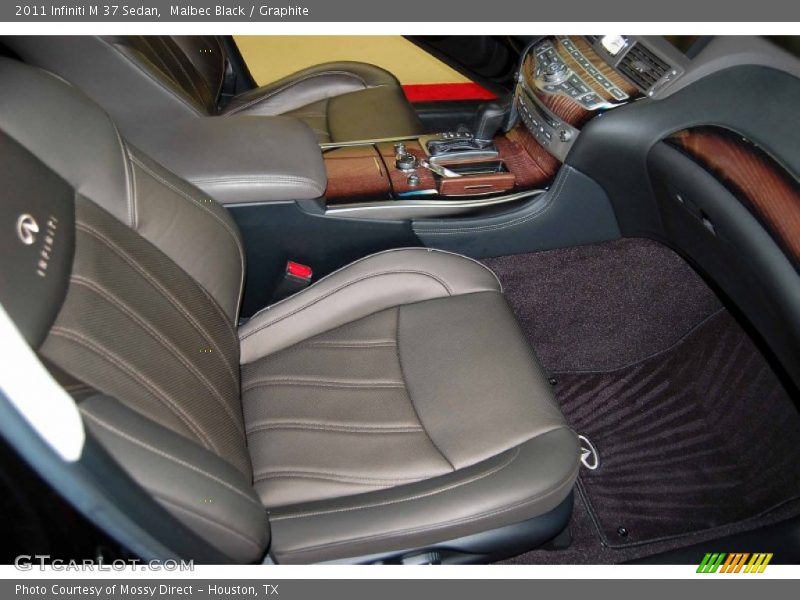 Malbec Black / Graphite 2011 Infiniti M 37 Sedan