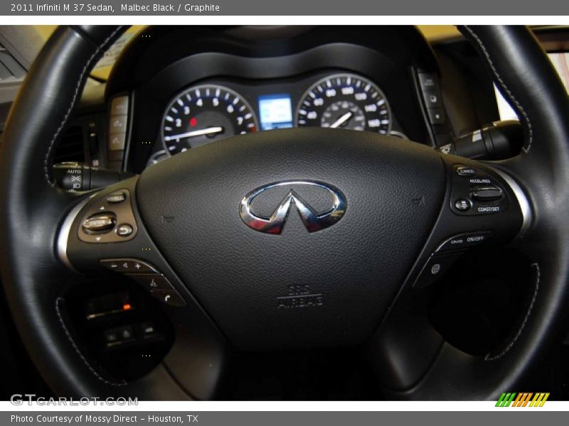 Malbec Black / Graphite 2011 Infiniti M 37 Sedan