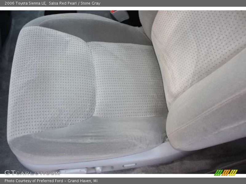 Salsa Red Pearl / Stone Gray 2006 Toyota Sienna LE