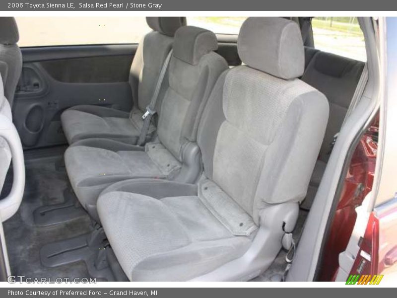 Salsa Red Pearl / Stone Gray 2006 Toyota Sienna LE