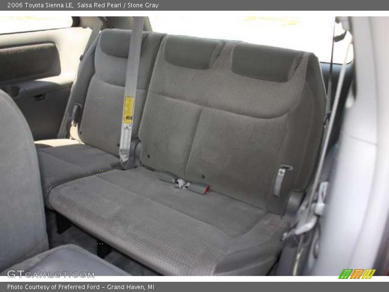 Salsa Red Pearl / Stone Gray 2006 Toyota Sienna LE