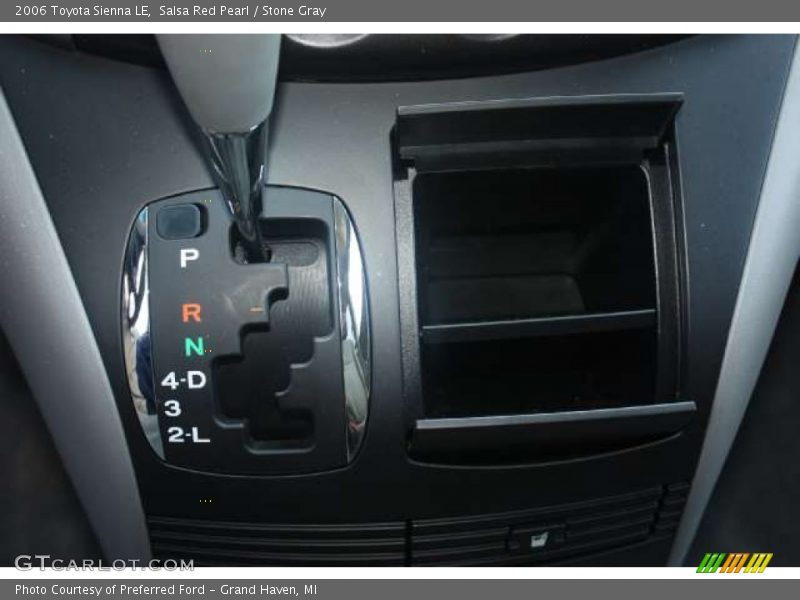 Salsa Red Pearl / Stone Gray 2006 Toyota Sienna LE