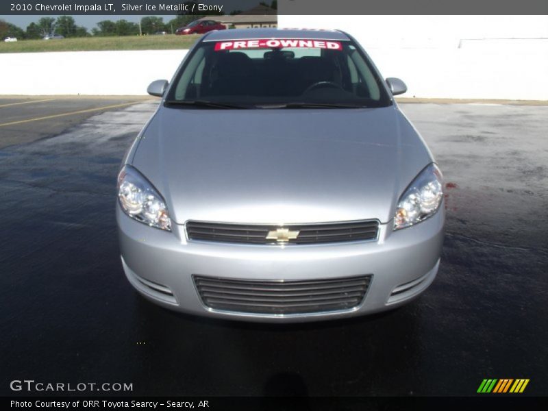 Silver Ice Metallic / Ebony 2010 Chevrolet Impala LT
