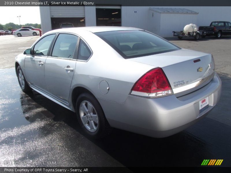 Silver Ice Metallic / Ebony 2010 Chevrolet Impala LT