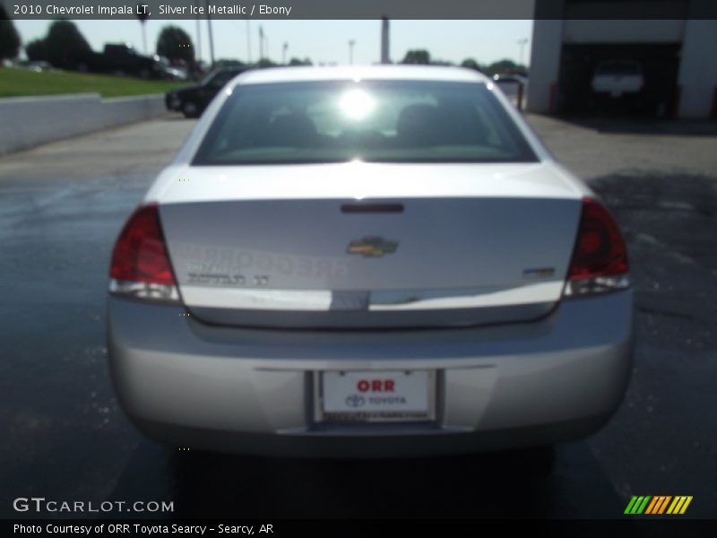 Silver Ice Metallic / Ebony 2010 Chevrolet Impala LT
