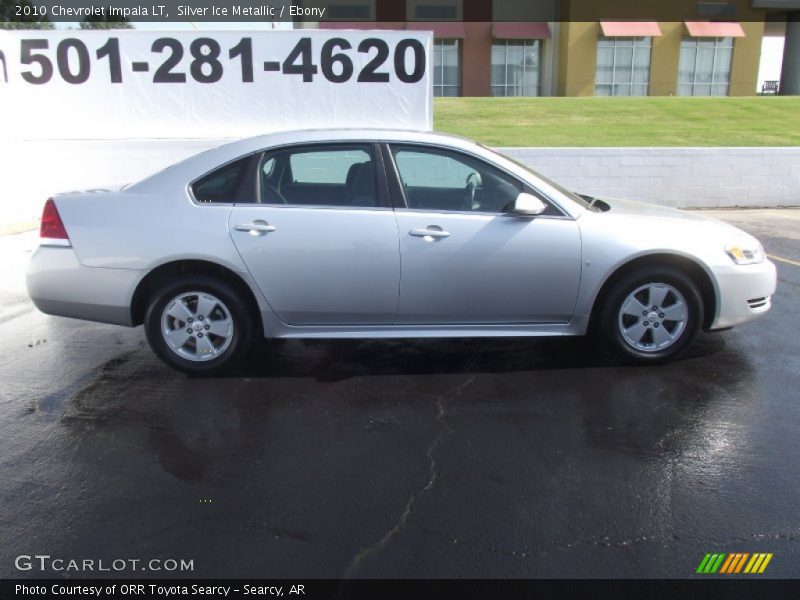 Silver Ice Metallic / Ebony 2010 Chevrolet Impala LT