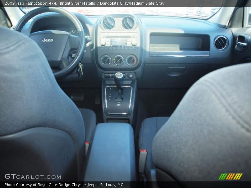 Bright Silver Metallic / Dark Slate Gray/Medium Slate Gray 2009 Jeep Patriot Sport 4x4