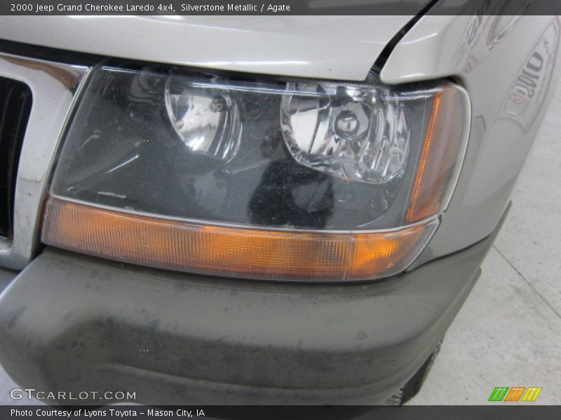 Silverstone Metallic / Agate 2000 Jeep Grand Cherokee Laredo 4x4
