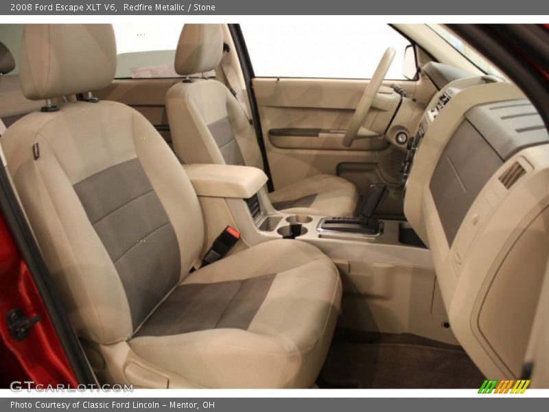 Redfire Metallic / Stone 2008 Ford Escape XLT V6