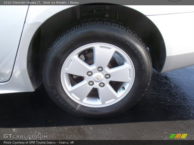 Silver Ice Metallic / Ebony 2010 Chevrolet Impala LT