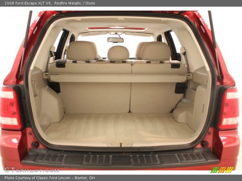 Redfire Metallic / Stone 2008 Ford Escape XLT V6