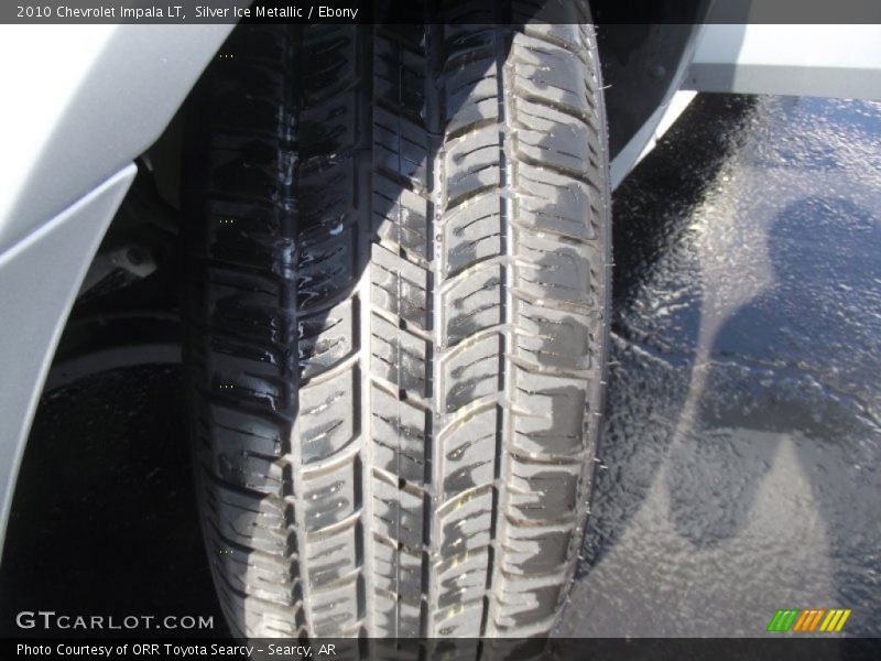 Silver Ice Metallic / Ebony 2010 Chevrolet Impala LT