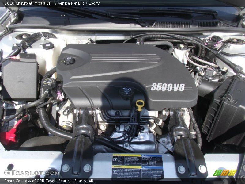 Silver Ice Metallic / Ebony 2010 Chevrolet Impala LT