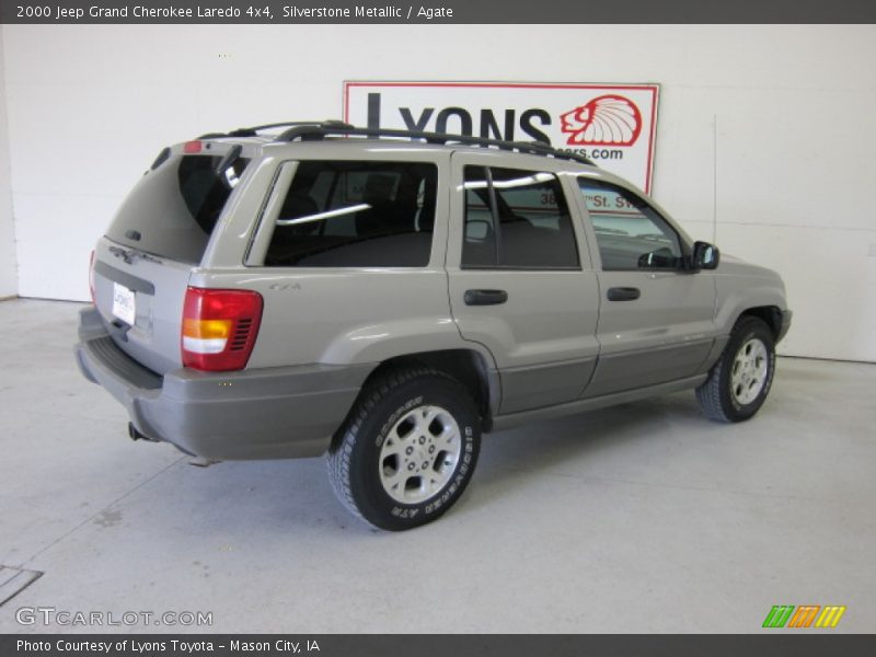 Silverstone Metallic / Agate 2000 Jeep Grand Cherokee Laredo 4x4