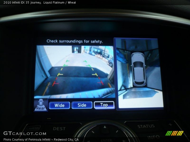 Liquid Platinum / Wheat 2010 Infiniti EX 35 Journey