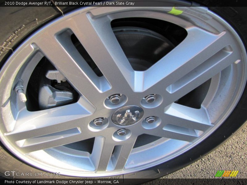 Brilliant Black Crystal Pearl / Dark Slate Gray 2010 Dodge Avenger R/T