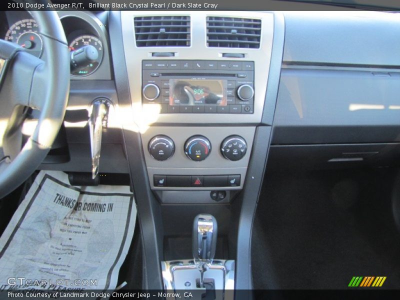 Brilliant Black Crystal Pearl / Dark Slate Gray 2010 Dodge Avenger R/T