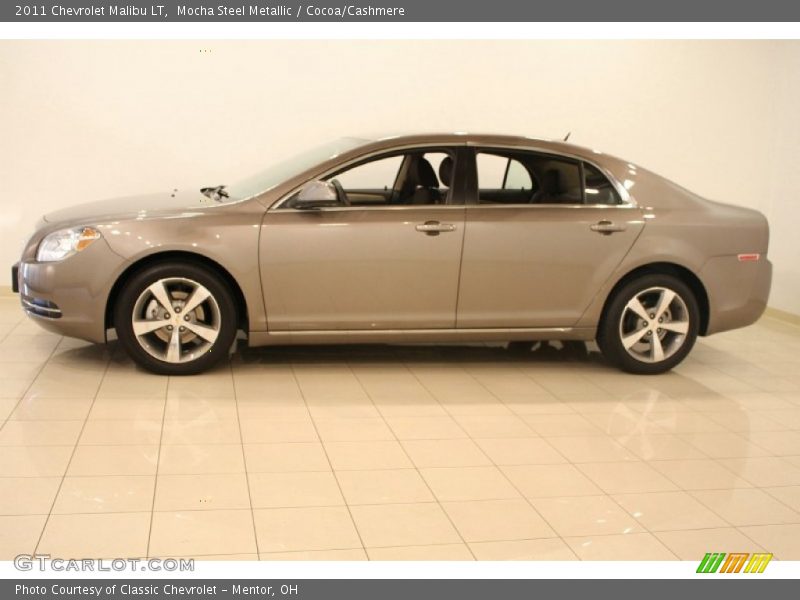 Mocha Steel Metallic / Cocoa/Cashmere 2011 Chevrolet Malibu LT