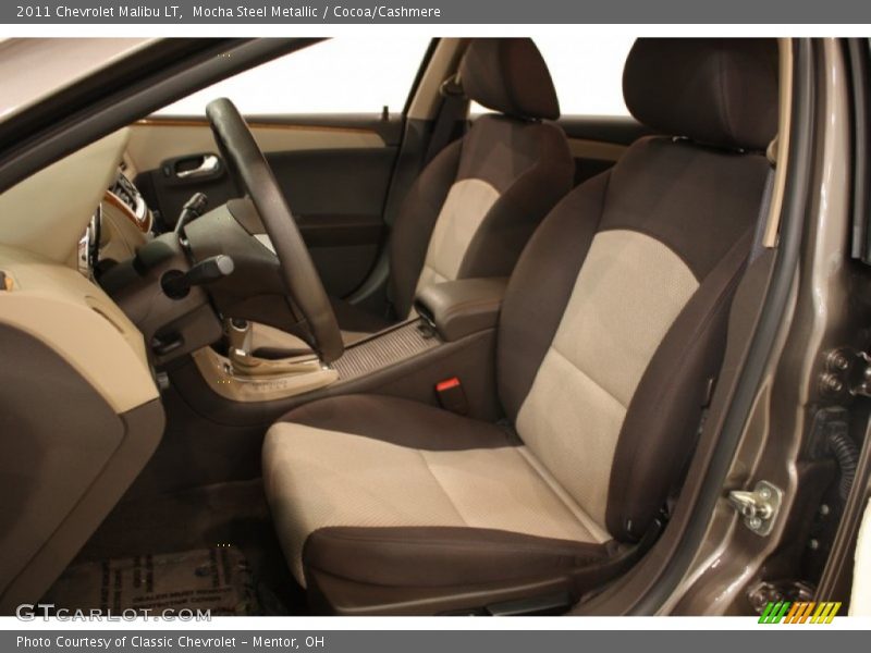 Mocha Steel Metallic / Cocoa/Cashmere 2011 Chevrolet Malibu LT