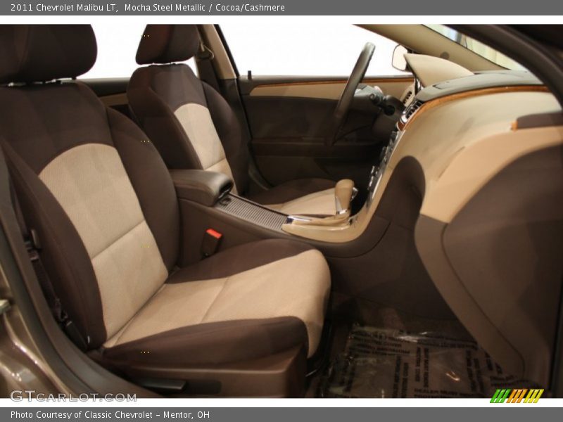 Mocha Steel Metallic / Cocoa/Cashmere 2011 Chevrolet Malibu LT