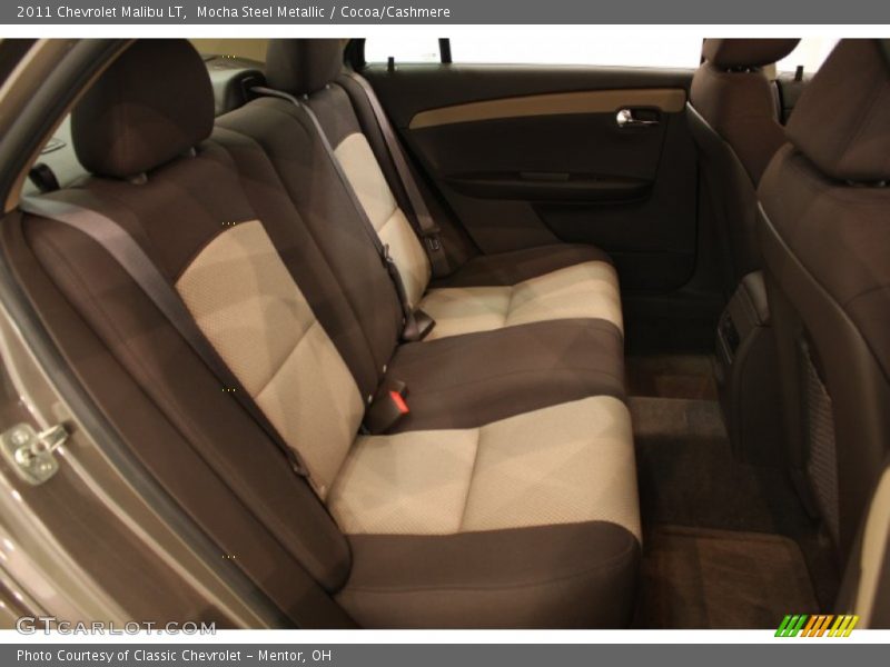 Mocha Steel Metallic / Cocoa/Cashmere 2011 Chevrolet Malibu LT