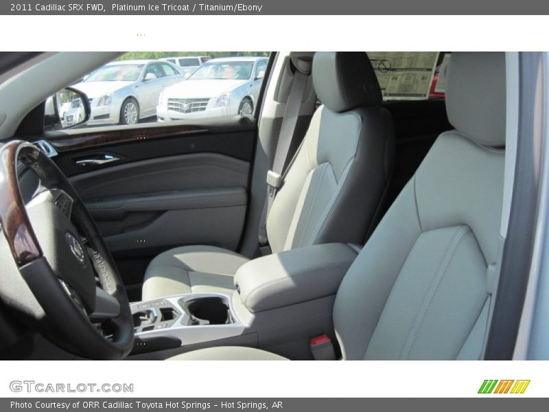Platinum Ice Tricoat / Titanium/Ebony 2011 Cadillac SRX FWD