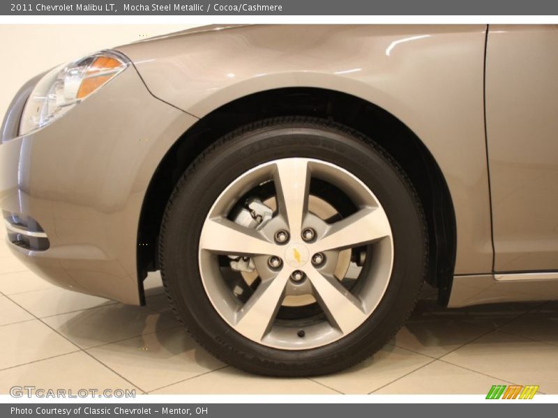 Mocha Steel Metallic / Cocoa/Cashmere 2011 Chevrolet Malibu LT