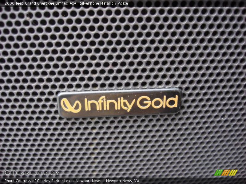 Silverstone Metallic / Agate 2000 Jeep Grand Cherokee Limited 4x4