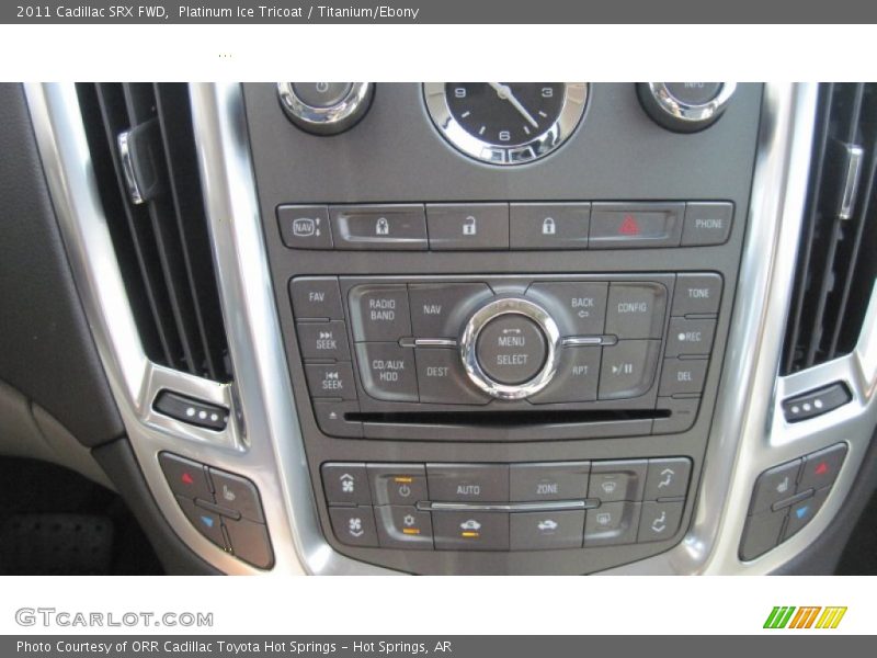 Platinum Ice Tricoat / Titanium/Ebony 2011 Cadillac SRX FWD
