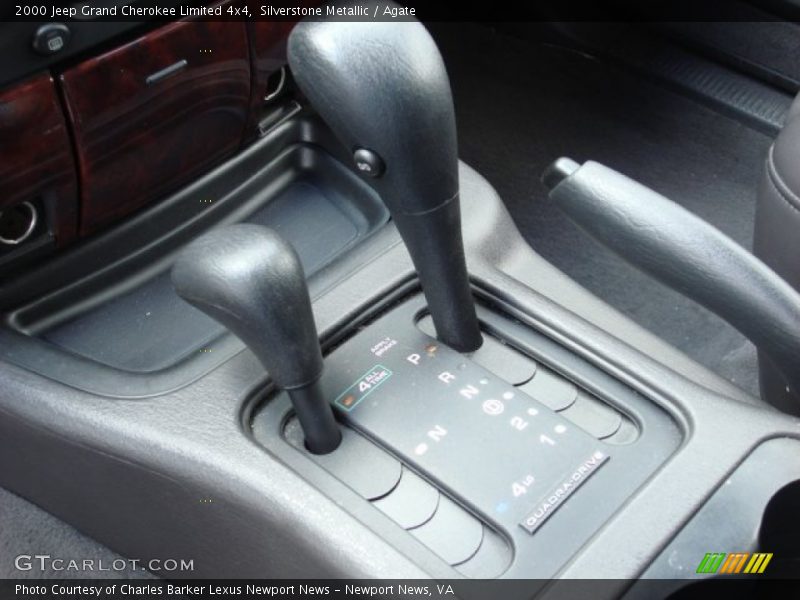 Silverstone Metallic / Agate 2000 Jeep Grand Cherokee Limited 4x4