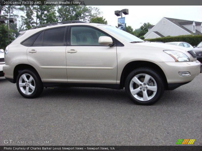 Savannah Metallic / Ivory 2006 Lexus RX 330 AWD