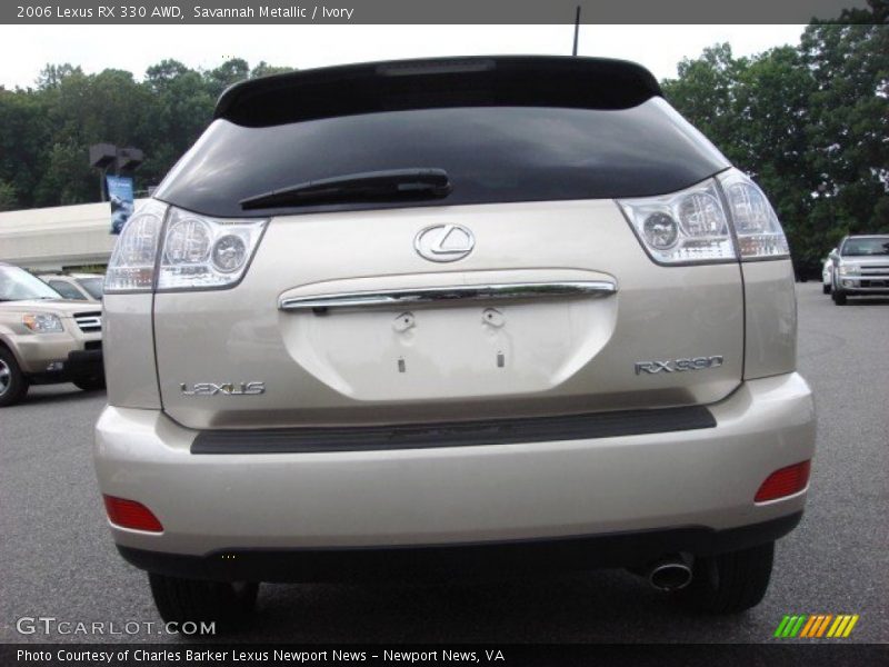 Savannah Metallic / Ivory 2006 Lexus RX 330 AWD