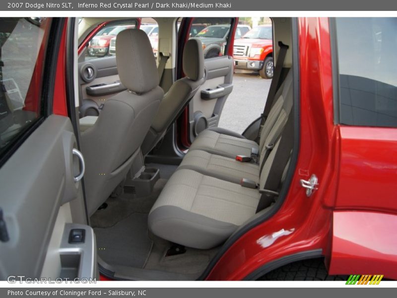 Inferno Red Crystal Pearl / Dark Khaki/Medium Khaki 2007 Dodge Nitro SLT