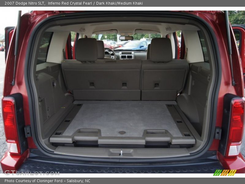 Inferno Red Crystal Pearl / Dark Khaki/Medium Khaki 2007 Dodge Nitro SLT