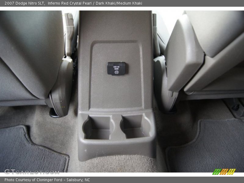 Inferno Red Crystal Pearl / Dark Khaki/Medium Khaki 2007 Dodge Nitro SLT