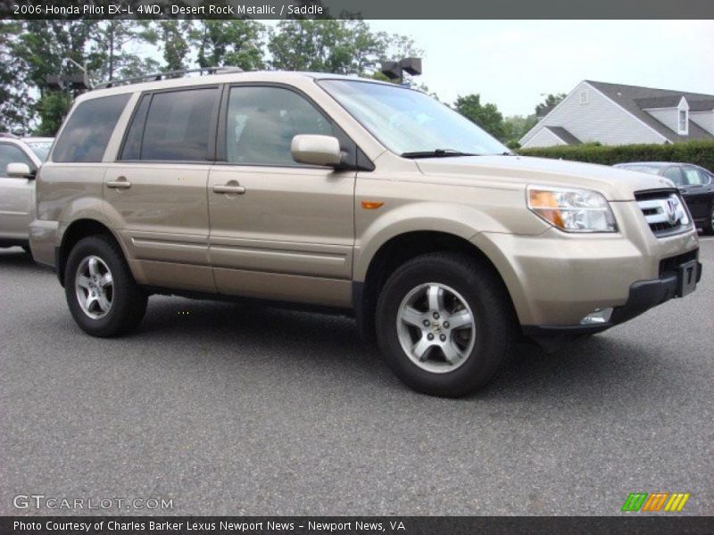 Desert Rock Metallic / Saddle 2006 Honda Pilot EX-L 4WD
