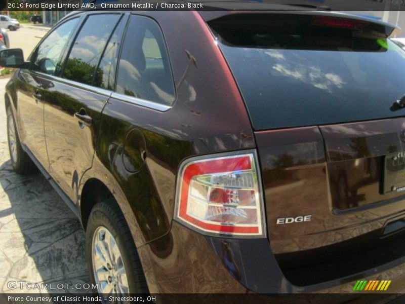 Cinnamon Metallic / Charcoal Black 2010 Ford Edge Limited AWD