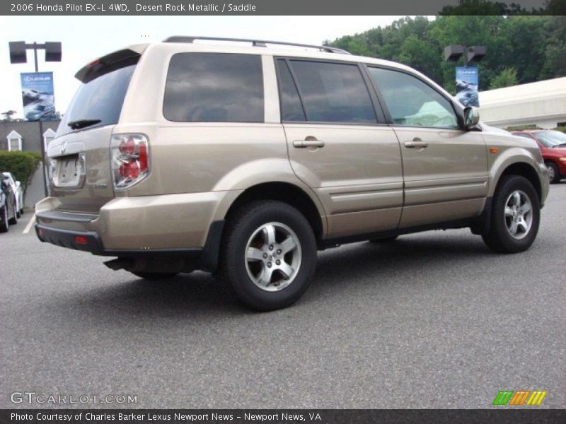 Desert Rock Metallic / Saddle 2006 Honda Pilot EX-L 4WD