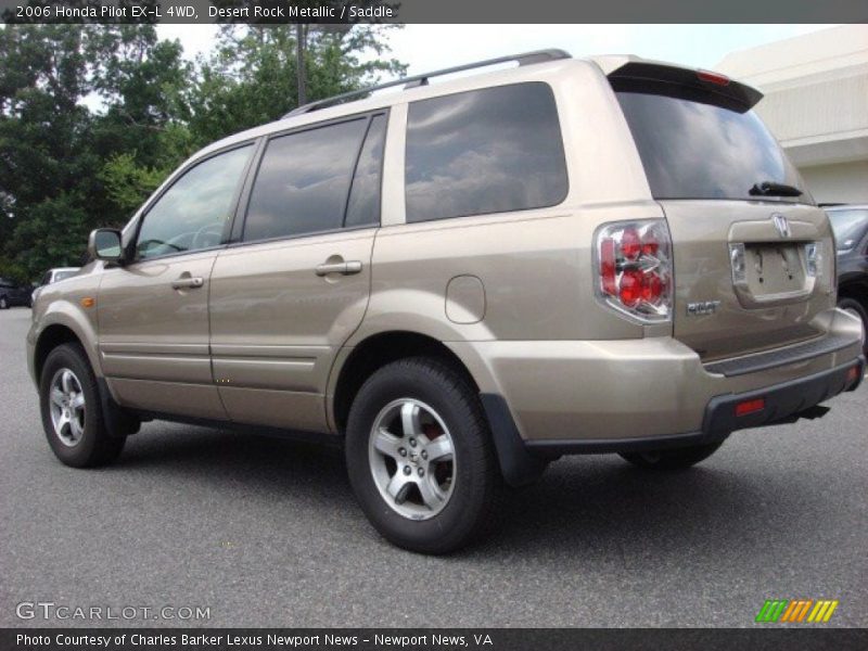 Desert Rock Metallic / Saddle 2006 Honda Pilot EX-L 4WD