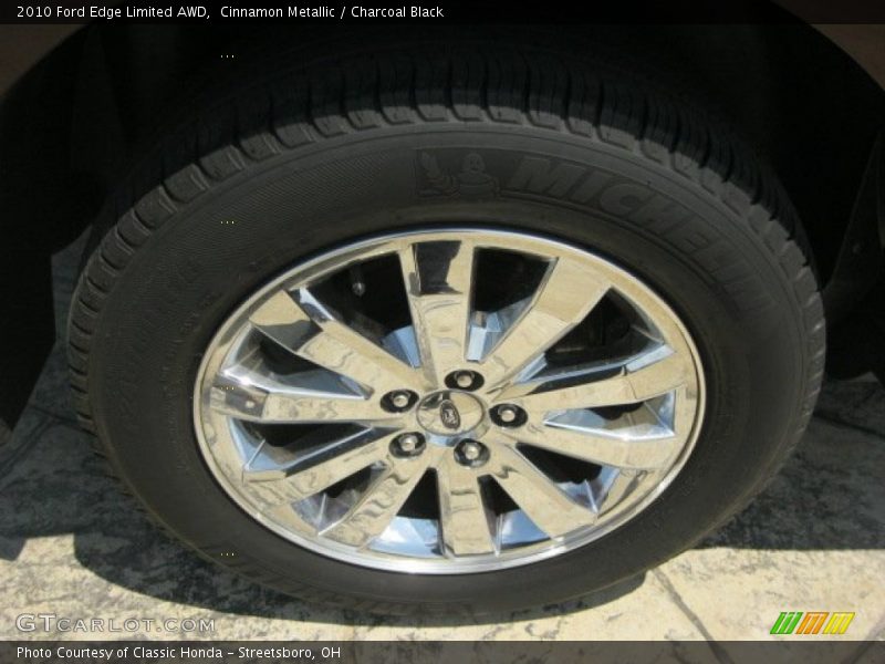 Cinnamon Metallic / Charcoal Black 2010 Ford Edge Limited AWD