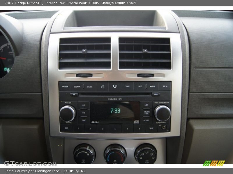 Inferno Red Crystal Pearl / Dark Khaki/Medium Khaki 2007 Dodge Nitro SLT