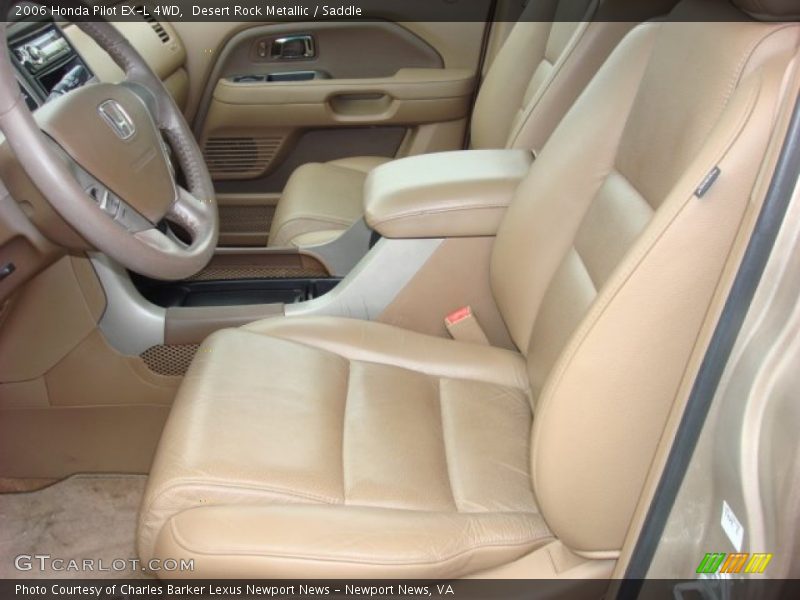 Desert Rock Metallic / Saddle 2006 Honda Pilot EX-L 4WD