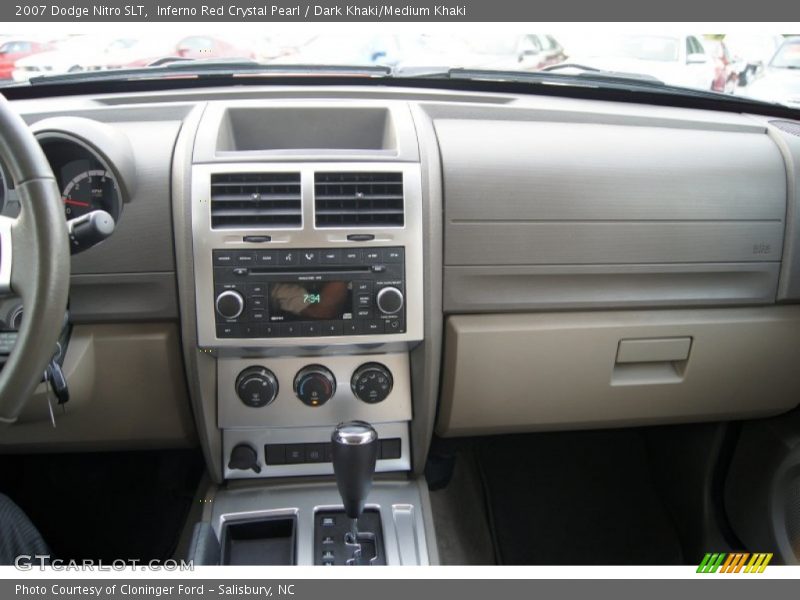 Inferno Red Crystal Pearl / Dark Khaki/Medium Khaki 2007 Dodge Nitro SLT